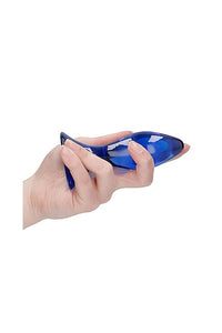 Thumbnail for Shots Toys - Chrystalino - Follower Glass Butt Plug - Blue - Stag Shop