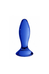 Thumbnail for Shots Toys - Chrystalino - Follower Glass Butt Plug - Blue - Stag Shop