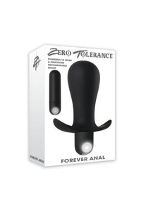 Thumbnail for Zero Tolerance - Forever Anal Butt Plug - Black - Stag Shop
