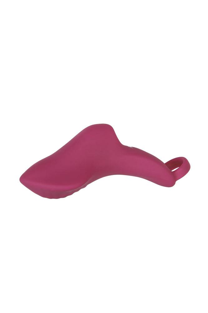 Evolved - Frisky Finger Vibrator - Burgundy - Stag Shop