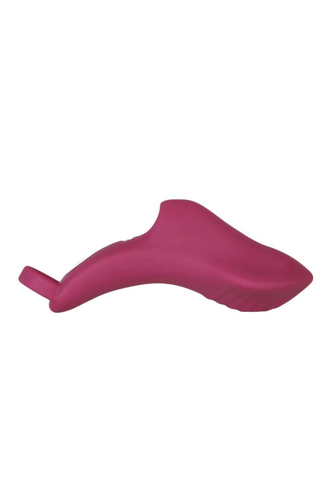Evolved - Frisky Finger Vibrator - Burgundy - Stag Shop