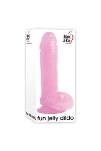 Thumbnail for Adam & Eve - Fun Jelly Dildo - Pink - Stag Shop