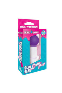 Thumbnail for Rock Candy Toys - Fun Size Lala-Pop Mini Vibrator - Purple - Stag Shop