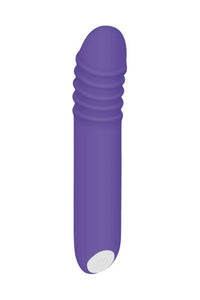 Thumbnail for Evolved - G-Rave - Light Up G Spot Vibrator - Purple - Stag Shop