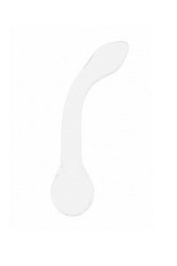 Thumbnail for Shots Toys - Chrystalino - G-Rider Glass Dildo - White - Stag Shop