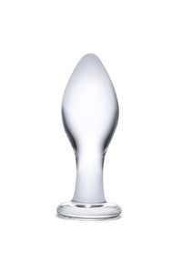 Thumbnail for Gläs - 4'' Classic Glass Butt Plug - Clear - Stag Shop