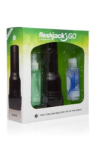 Thumbnail for Fleshjack - GO - Surge Pink Butt Combo - Male Masturbator - Stag Shop