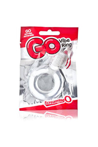Thumbnail for Screaming O - Go Vibe - Vibrating Cock Ring - Clear - Stag Shop