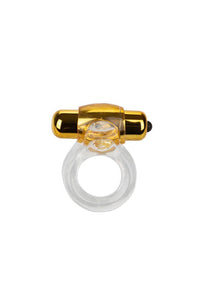 Thumbnail for Cal Exotics - Couples Enhancer - Pure Gold Double Trouble Cock Ring - Stag Shop