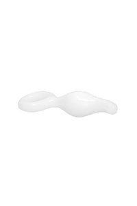 Thumbnail for Shots Toys - Chrystalino - Gripper Glass Butt Plug - White - Stag Shop
