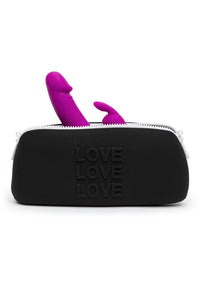 Thumbnail for Lovehoney - Happy Rabbit - LOVE Storage Zip Bag - Medium - Stag Shop