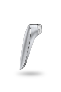 Thumbnail for Satisfyer - Luxury - High Fashion Clitoral Stimulator - Silver - Stag Shop