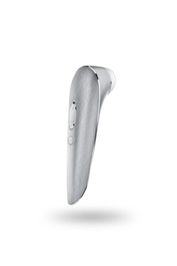 Thumbnail for Satisfyer - Luxury - High Fashion Clitoral Stimulator - Silver - Stag Shop