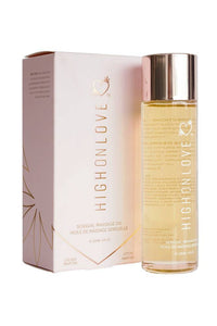 Thumbnail for HighOnLove - Sensual Hemp Massage Oil - 4oz - Lychee Martini - Stag Shop