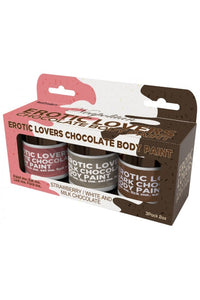 Thumbnail for Hott Products - Chocolate Lovers Neapolitan Body Paints - Stag Shop