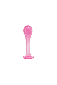 Thumbnail for Icon Brands - First Glass Droplet Anal Plug - Pink - Stag Shop