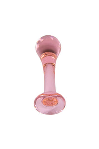 Thumbnail for Icon Brands - First Glass Droplet Anal Plug - Pink - Stag Shop