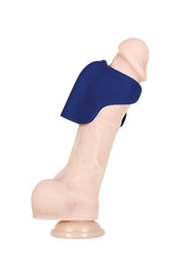Thumbnail for Evolved - Gender X - Ins & Outs Dildo & Stroker Set - Blue - Stag Shop