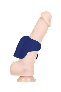 Thumbnail for Evolved - Gender X - Ins & Outs Dildo & Stroker Set - Blue - Stag Shop
