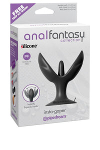 Thumbnail for Pipedream - Anal Fantasy - Insta-Gaper Butt Plug - Black - Stag Shop