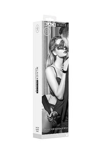 Thumbnail for Ouch by Shots Toys - Black & White - Introductory Bondage Kit #3 - Black - Stag Shop