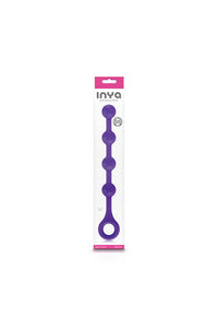 Thumbnail for NS Novelties - INYA - Soft Balls Anal Beads Petite - Purple - Stag Shop