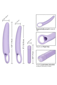 Thumbnail for Cal Exotics - Dr. Laura Berman - Isabelle Dilator Set - Purple - Stag Shop