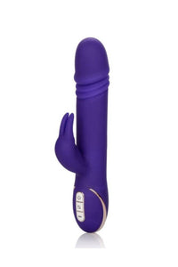 Thumbnail for Cal Exotics - Jack Rabbit Signature - Silicone Thrusting Rabbit - Purple - Stag Shop
