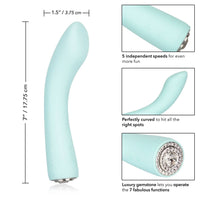 Thumbnail for Jopen - Pavé - Vivian - Crystal Adorned G-Spot Vibrator - Stag Shop