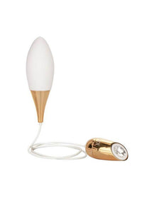 Thumbnail for Jopen - Callie - Vibrating Mini Massager - White/Gold - Stag Shop