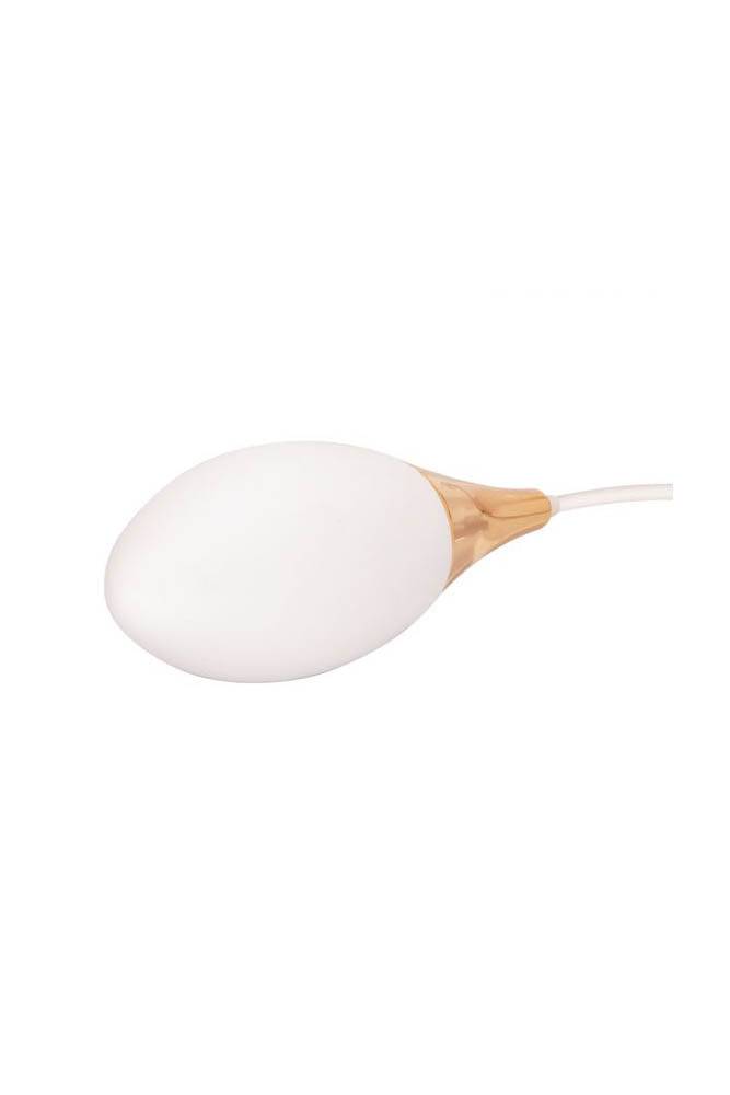 Jopen - Callie - Vibrating Mini Massager - White/Gold - Stag Shop