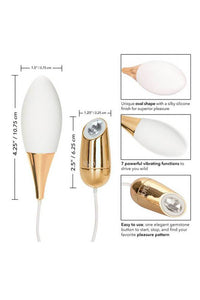 Thumbnail for Jopen - Callie - Vibrating Mini Massager - White/Gold - Stag Shop