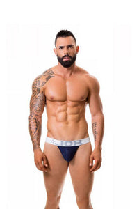 Thumbnail for Jor Underwear - Cronos Mesh Thong - Blue - Stag Shop