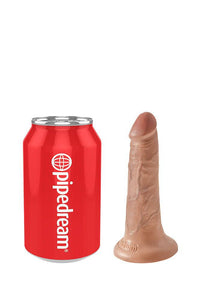 Thumbnail for Pipedream - King Cock - Ultra Realistic Dildo - 5 inch - Tan - Stag Shop