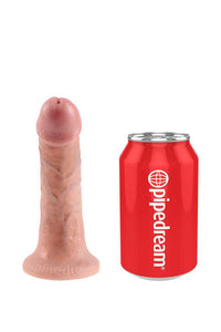 Thumbnail for Pipedream - King Cock - Strap-On Harness with Realistic Dildo - 6 inch - Beige - Stag Shop