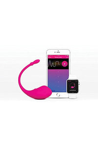Thumbnail for Lovense - Lush Bluetooth Egg Vibrator - Pink - Stag Shop