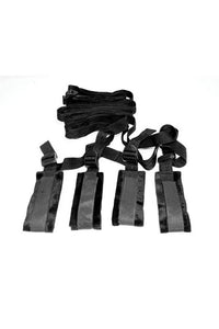 Thumbnail for Sex & Mischief - Bed Bondage Restraint Kit - Black - Stag Shop
