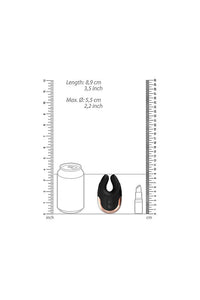 Thumbnail for Shots Toys - Elegance - Lavish Clitoral Stimulator - Black - Stag Shop