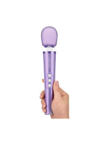Thumbnail for Le Wand - Petite Rechargeable Vibrating Massage Wand - Violet - Stag Shop