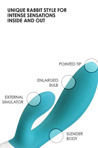 Thumbnail for Lelo - Ina Wave Dual Action Vibrator - Cerise - Stag Shop