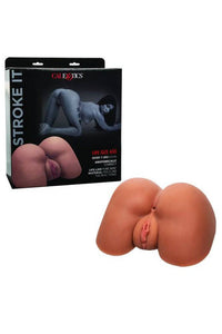 Thumbnail for Cal Exotics - Stroke It - Life-Size Ass Stroker - Brown - Stag Shop