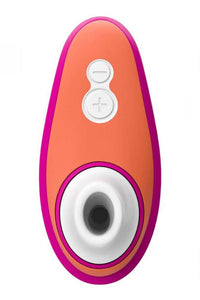 Thumbnail for Womanizer - Lily Allen Limited Edition Liberty Clitoral Stimulator - Coral - Stag Shop