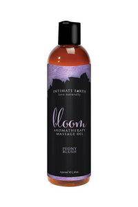 Thumbnail for Intimate Earth - Aromatherapy Massage Oil - Bloom - Peony Blush - 8oz - Stag Shop
