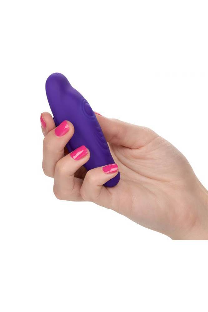 Cal Exotics - Lock-N-Play Remote Pulsating Panty Teaser - Purple - Stag Shop