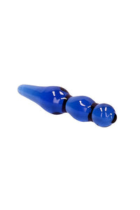 Thumbnail for Shots Toys - Chrystalino - Lollypop Glass Wand - Blue - Stag Shop