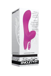 Thumbnail for Evolved - Love Button Dual Vibrator - Pink - Stag Shop