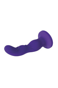 Thumbnail for Evolved - Love Harnessed Rechargeable Strap-on Dildo - Purple - Stag Shop
