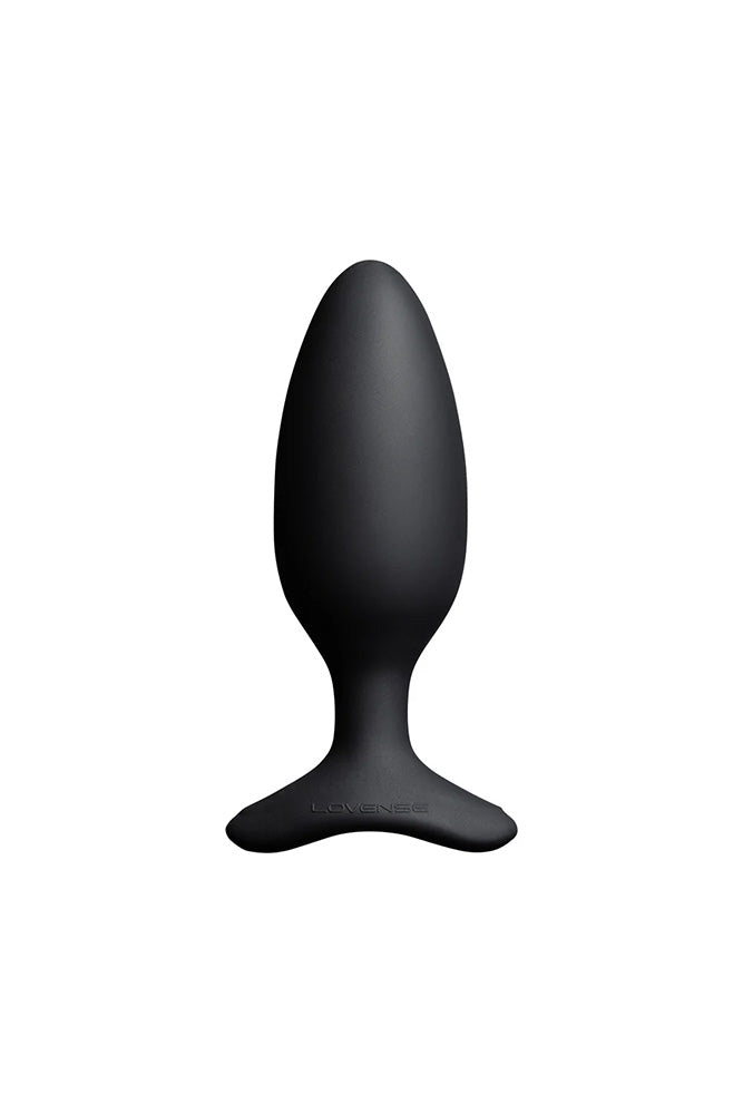 Lovense - Hush 2 Bluetooth Vibrating Butt Plug - Black - Various Sizes - Stag Shop