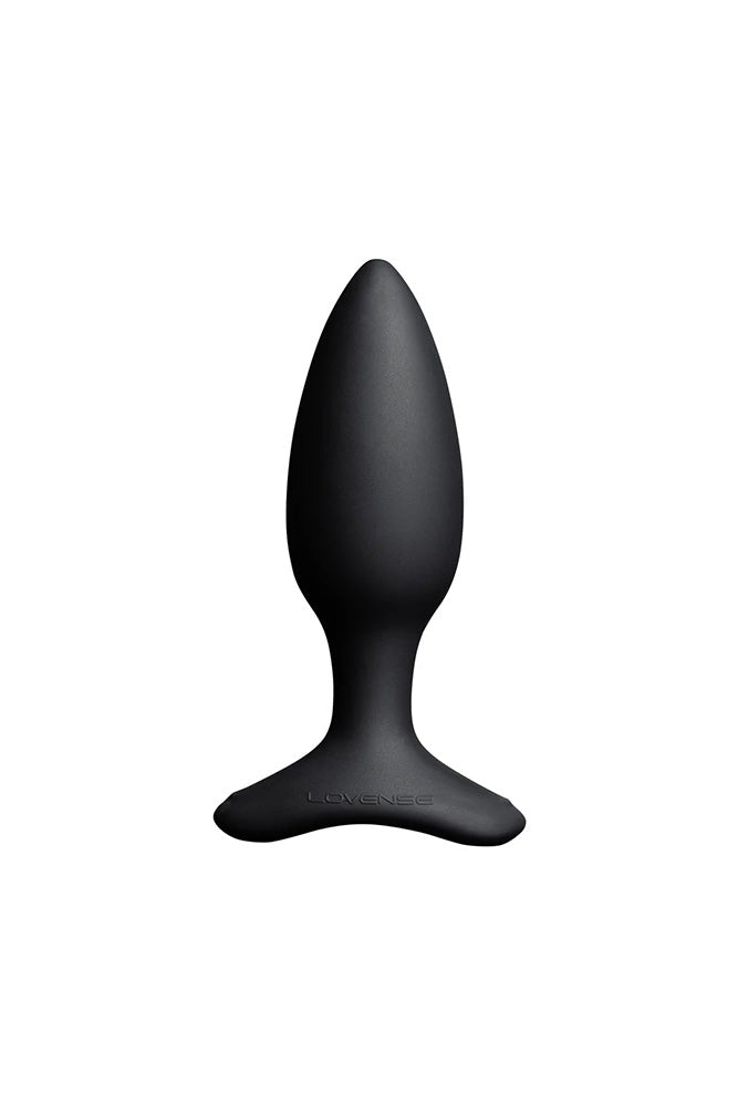 Lovense - Hush 2 Bluetooth Vibrating Butt Plug - Black - Various Sizes - Stag Shop