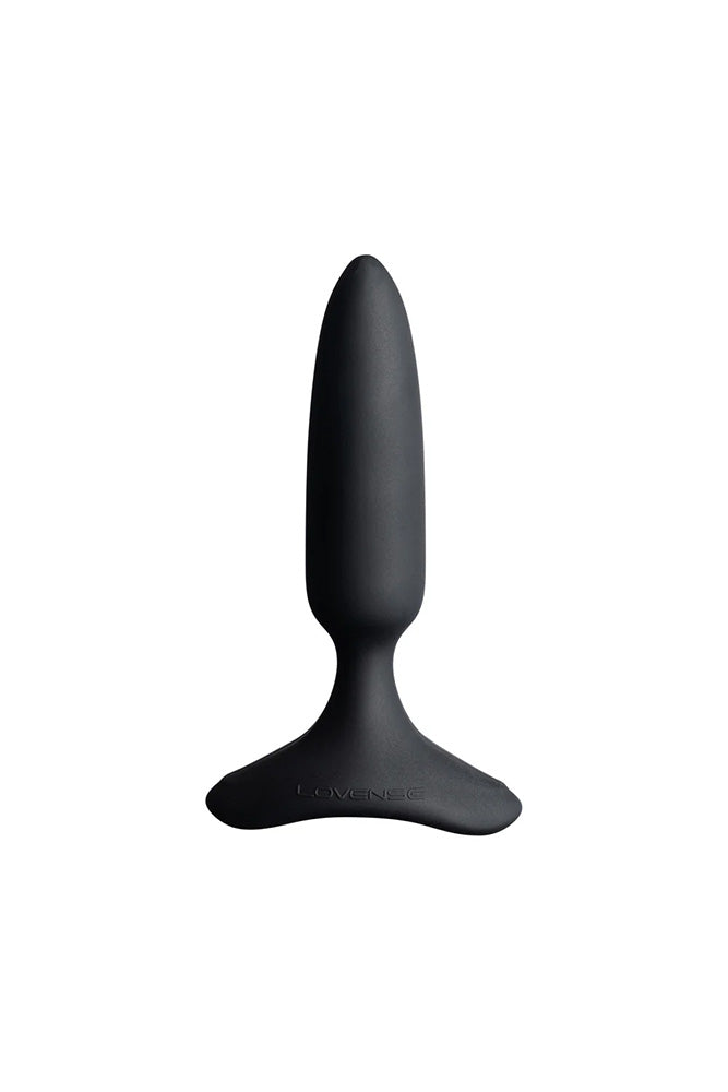 Lovense - Hush 2 Bluetooth Vibrating Butt Plug - Black - Various Sizes - Stag Shop